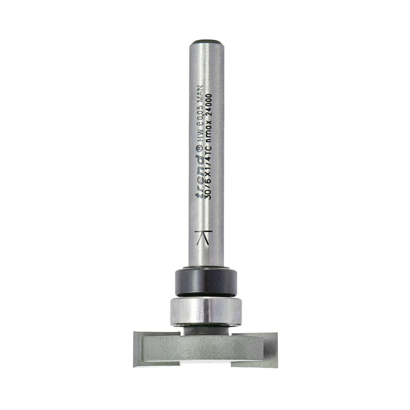 30/6X1/4TC - Undercut router cutter