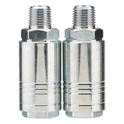Draper 70863 1/4" Male Quick Coupling (Pack of 2)