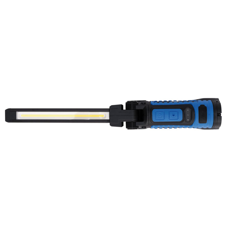 Draper 31103 Draper Expert SMD/COB LED USB Rechargeable Flex Slim Worklight with Charging Station, 5W, 1000 Lumens, USB-C Cable Supplied