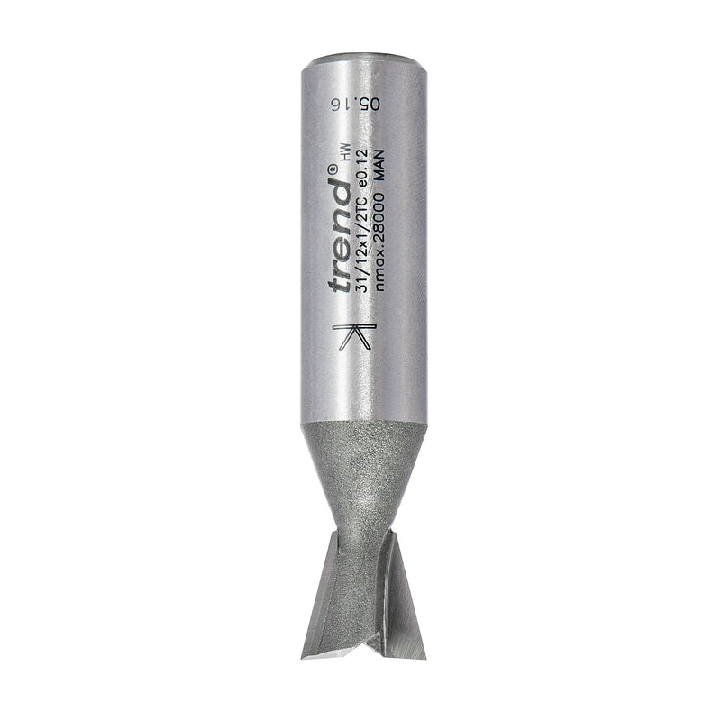 31/12X1/2TC - Dovetail cutter 104 degrees x 12.7mm diameter