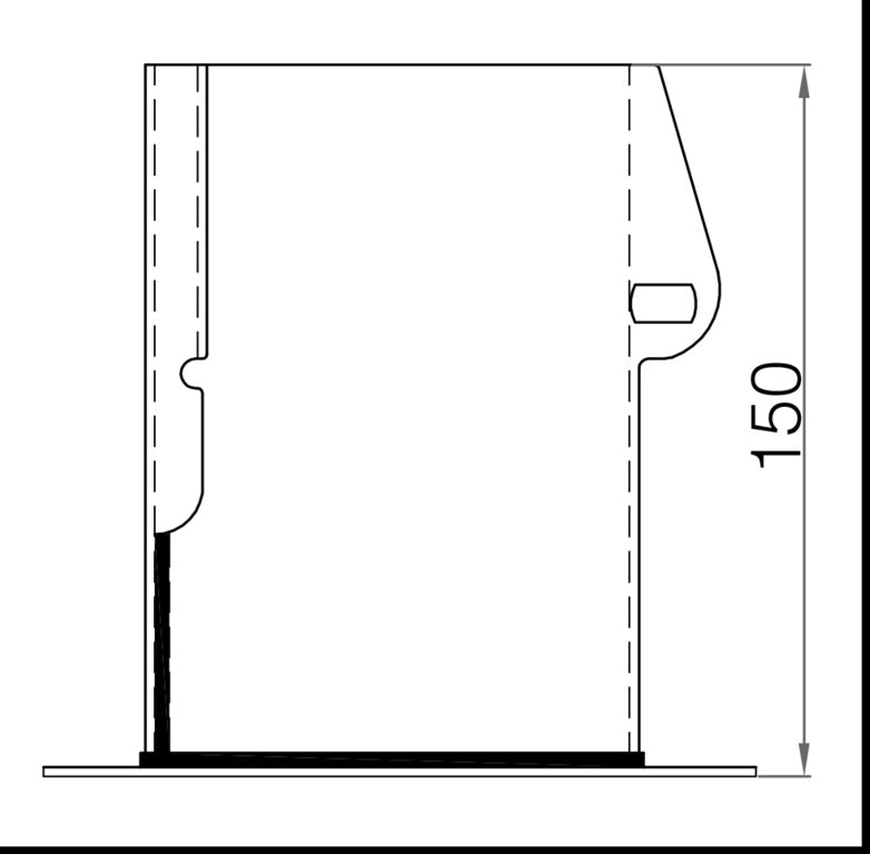 Picardy Bolt-Down & Grip Support 100x100mm