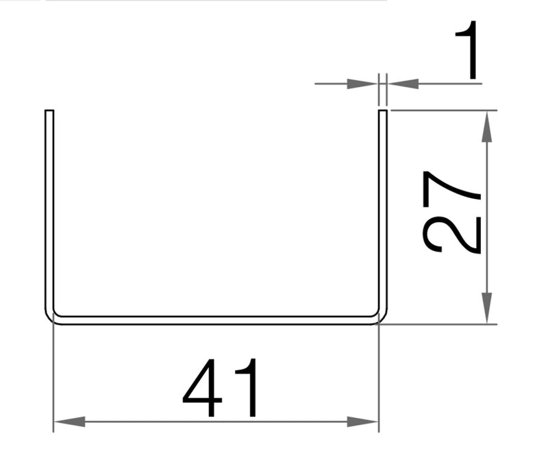 Picardy Fence Clip 41mm