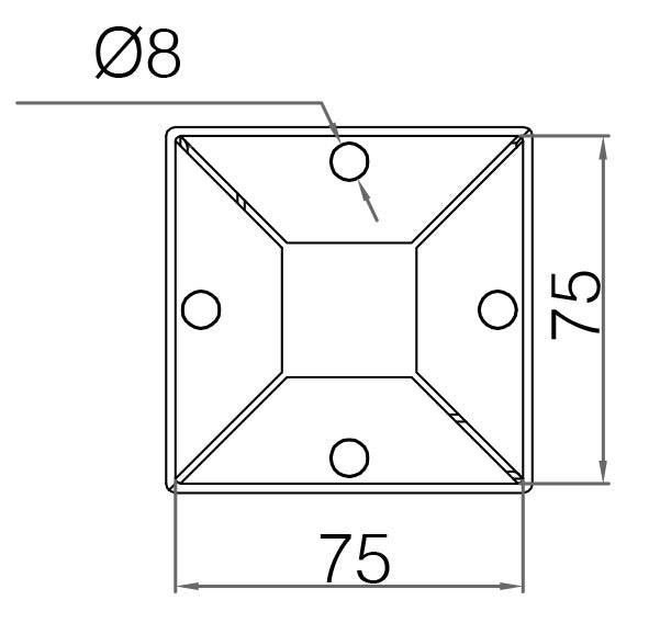 Picardy Repair Spur 75x75mm
