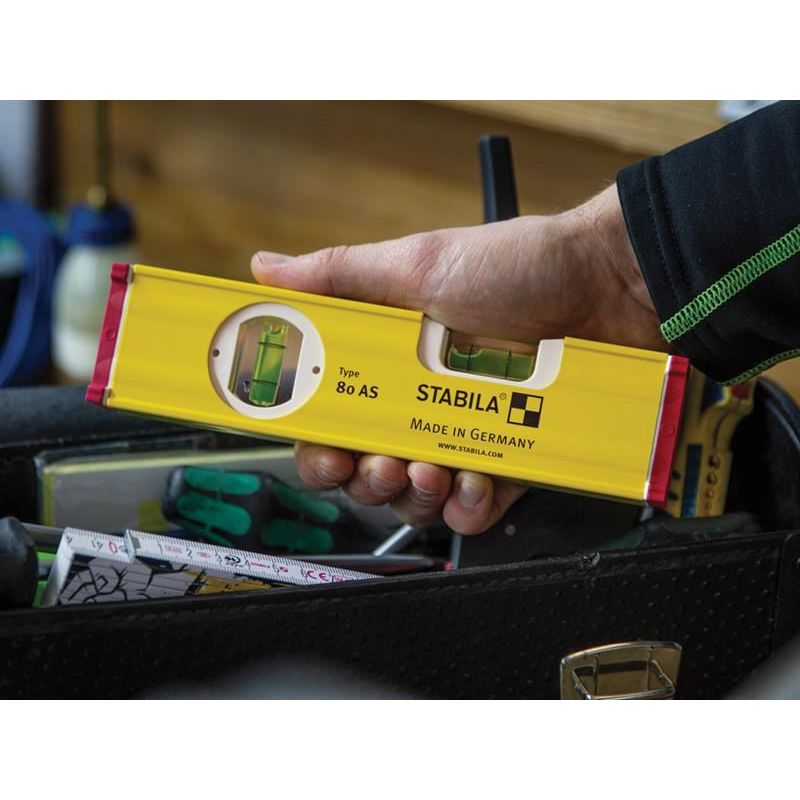 Stabila 80 AS Spirit Level 2 Vial 19565 20cm Stabila - RockBottom Nothampton