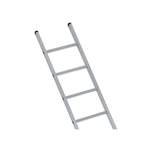Zarges Industrial Single Aluminium Ladder 2.49m 8 Rungs Zarges - RockBottom Northampton