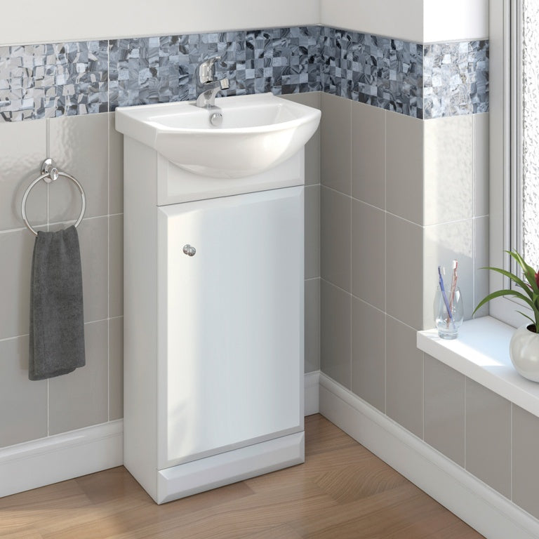 SP Cloakroom Collection Vanity Unit Basin 450mm W: 450mm H: 170mm D: 350mm