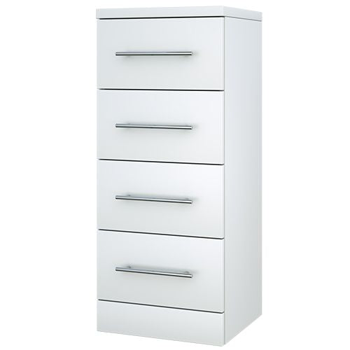 Fresssh White 350mm 4 Drawer Unit (discontinued)