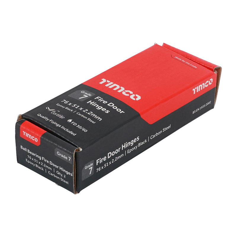 TIMCO Ball Bearing Hinges Grade 7 Steel Electro Brass