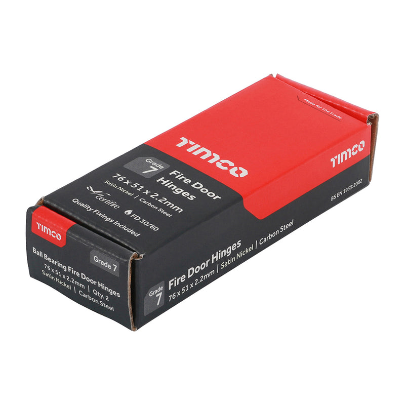 TIMCO Ball Bearing Hinges Grade 7 Steel Electro Brass