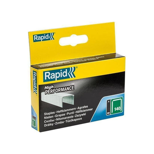 Rapid 140/8 8mm Galvanised Staples (Box 2000) Rapid - RockBottom Nothampton