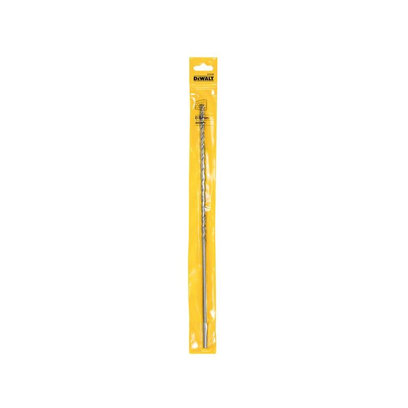 Dewalt Power Tools Masonry Drill Bit 8.0mm OL:400mm WL:230mm DeWALT Power Tools - RockBottom Northampton