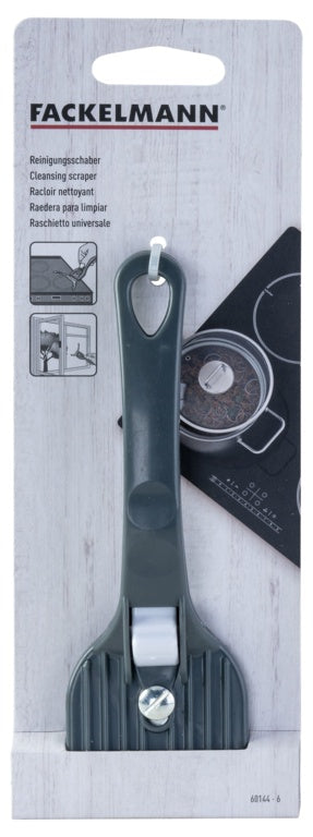 Fackelmann Oven & Hob Scraper Black or Grey