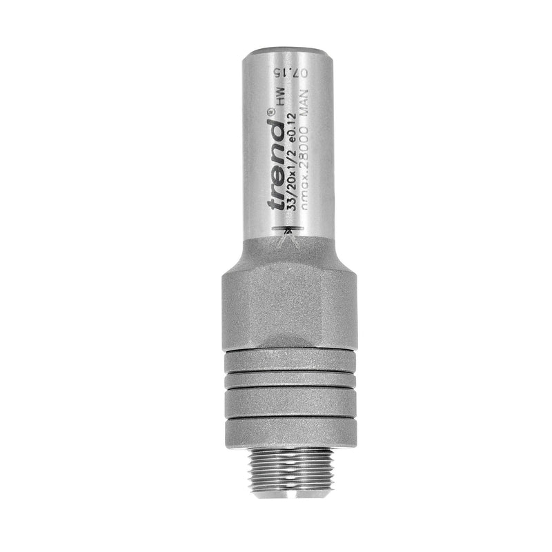 33/20X1/2 - Arbor for M12 bore groover