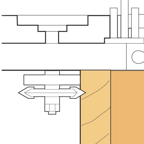 34/220TC - Groover 6mm kerf 1/4 inch bore