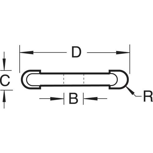 34/220TC - Groover 6mm kerf 1/4 inch bore