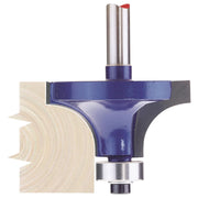 Draper 75343 TCT Router Bit, 1/4" Rounding, 38 x 14mm Radius