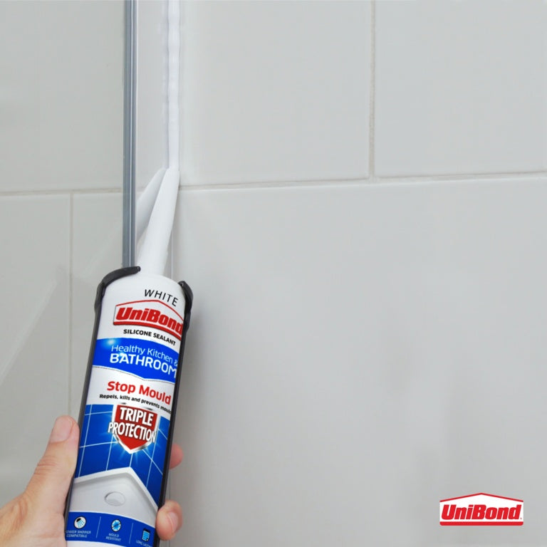 UniBond Anti Mould Triple Protect Cartridge White