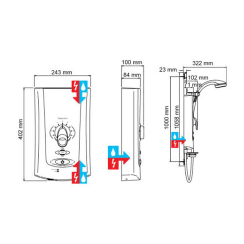 Mira Advance Flex Low Pressure 9.0K