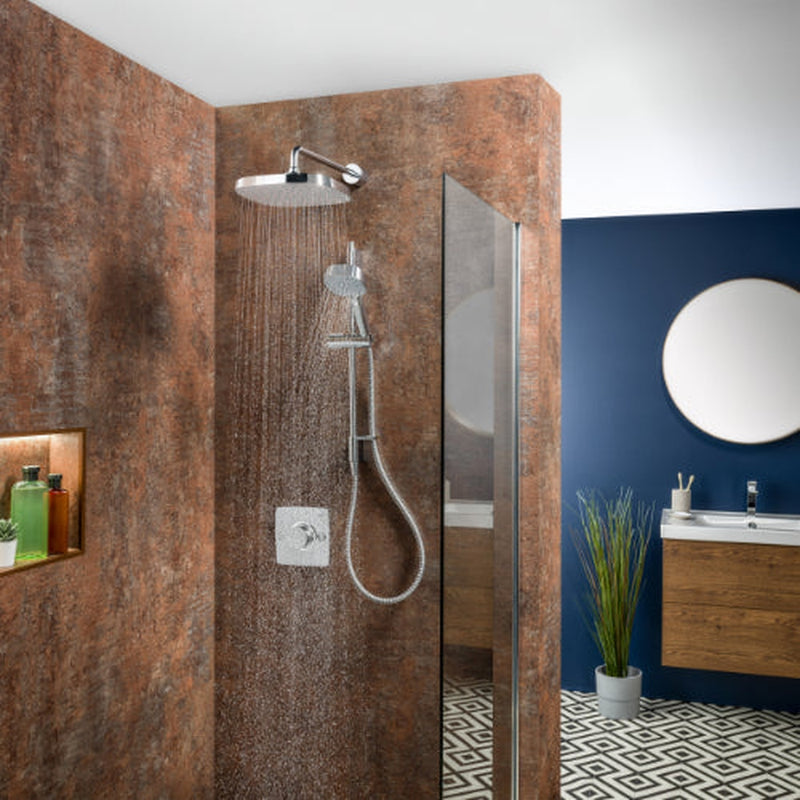Mira Evoco Dual Shower with Hydroglo