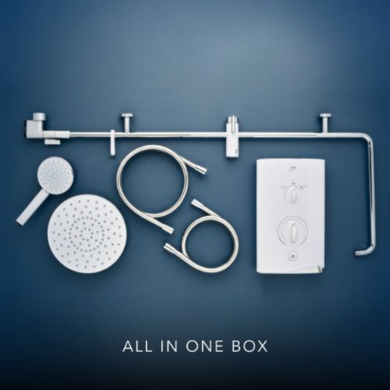 Mira Sport Manual(Dual Outlet) 9.8kW Electric Shower