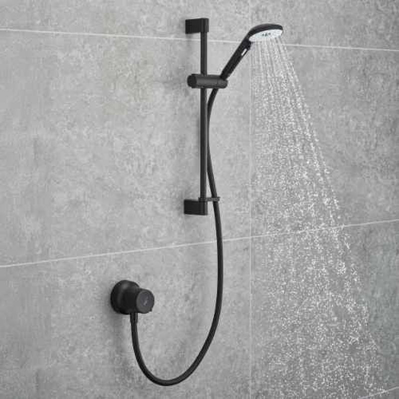 Mira Minimal Single Outet Matte Black