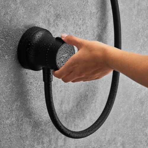 Mira Minimal Single Outet Matte Black