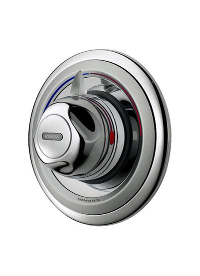 Aqualisa Aquavalve Semi-Recessed Thermostatic Shower Mixer Chrome