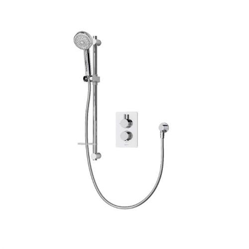 Aqualisa Dream Thermo Mixer Single Outlet And Adj Kit - Round