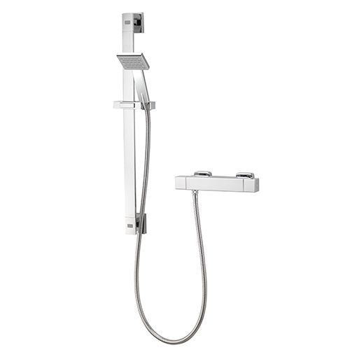 Aqualisa AQ Cool Touch Square Bar Valve(Incl Fixing Kit) - LP/HP
