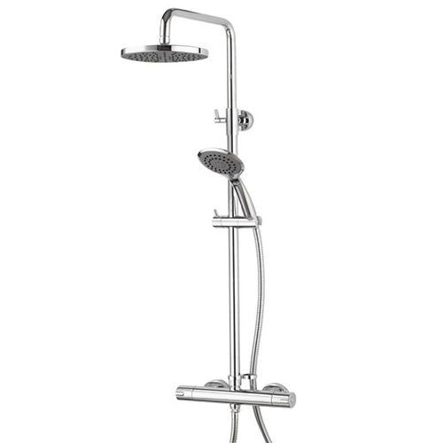 Aqualisa Central Chrome Bath Shower Mixer
