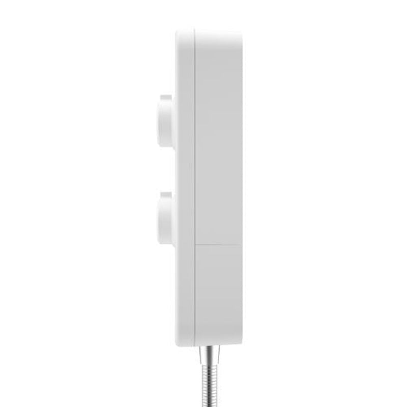 Aqualisa E2 APL Elect Shwr 3 Mode Handset 10.5kW Mulltifit White