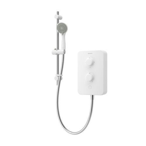 Aqualisa E2 APL Elect Shwr 3 Mode Handset 10.5kW Mulltifit White