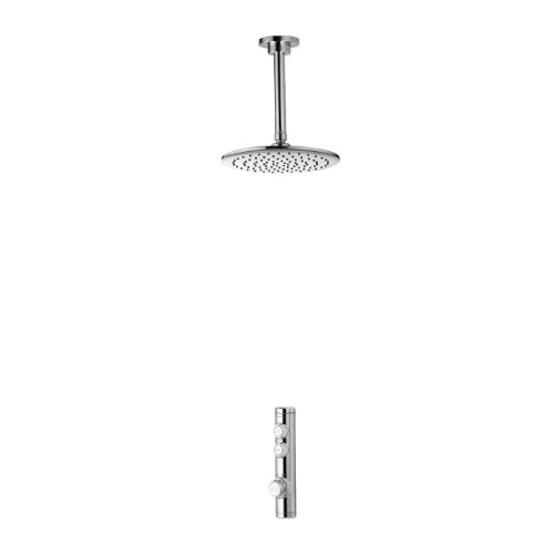 Aqualisa iSystem Smart Conc With Ceiling Fix Hd - Gravity Pumped