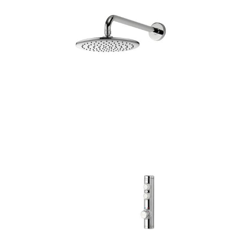 Aqualisa iSystem Smart Conc With Wall Fix Hd - Gravity Pumped