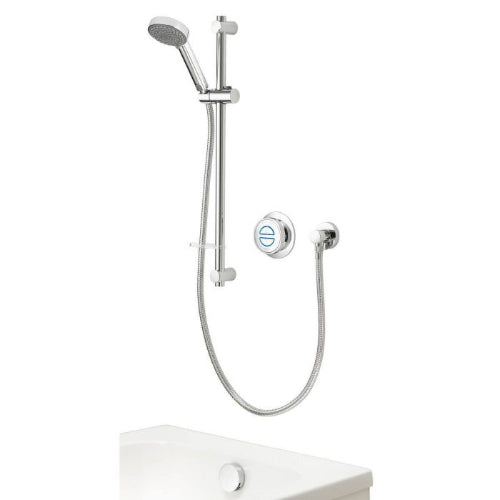 Aqualisa Quartz Classic Smart Divert Conc Adj With Bath - GP