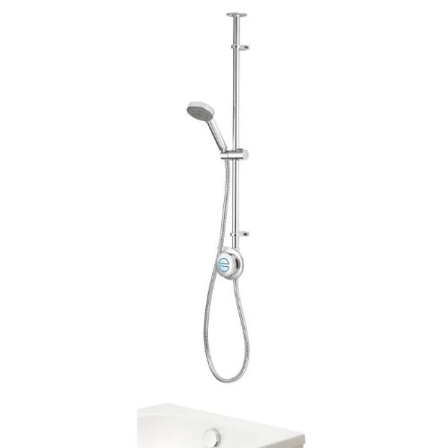 Aqualisa Quartz Classic Smart Divert Exposed Adj With Bath - GP