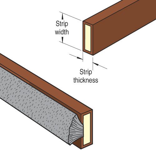 C221X1/2TC - Intumescent cutter 15mm x 40mm