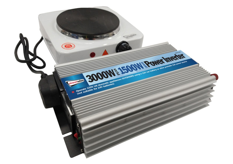 Streetwize Peak Inverter 1500 watt / 3000 watt