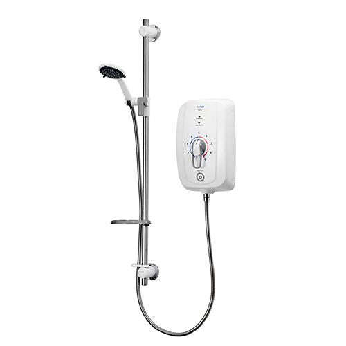 Triton Omnicare Design 9.5kW Thermostatic & Grab Riser Kit(2m Hose & 940mm Rail)