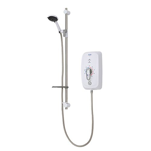 Triton Omnicare Ultra 9.8kW Thermostatic Electric Shower(1.5m Hose & 680mm Rail)
