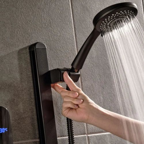 Triton ENlight BTW 9.5kW Electric Shower White(Black Kit)