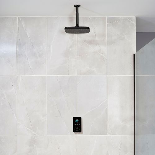 Triton ENVi 9.0kW Thermostatic Single Outlet Fixed Head Black