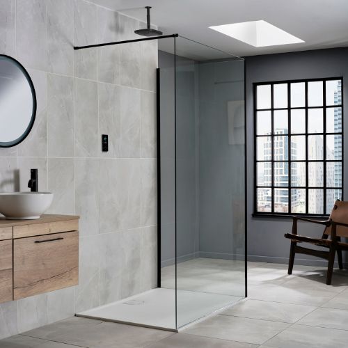 Triton ENVi 9.0kW Thermostatic Single Outlet Fixed Head Black