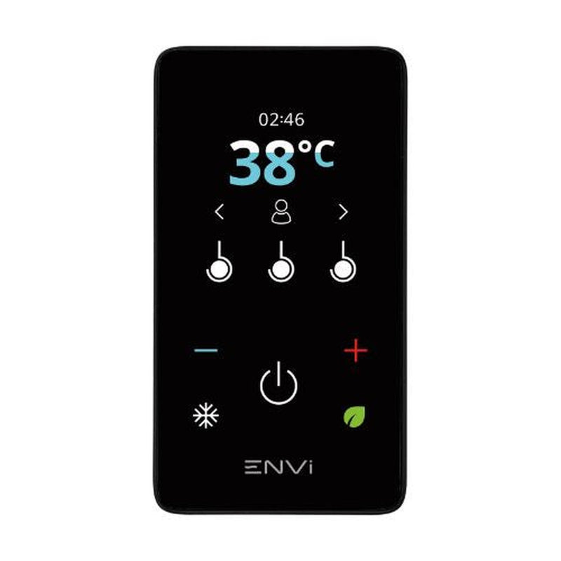 Triton ENVi 9.0kW Thermo DuElec Dual Outlet Shower Black