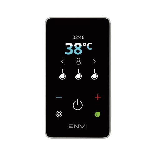 Triton ENVi 10.5kW Thermo DuElec Dual Outlet Shower Silver
