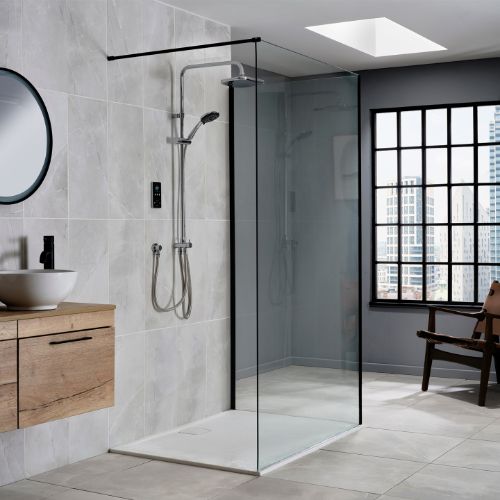Triton ENVi 10.5kW Thermo DuElec Dual Outlet Shower Silver