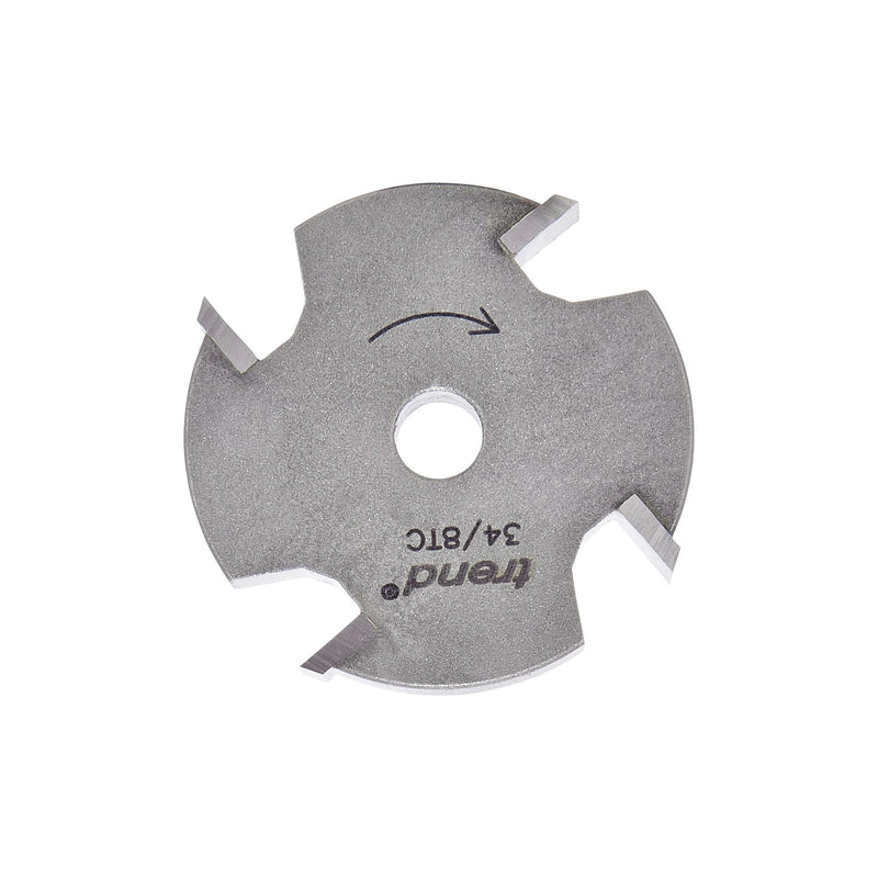 34/8TC - Slotter 7mm kerf 1/4 bore