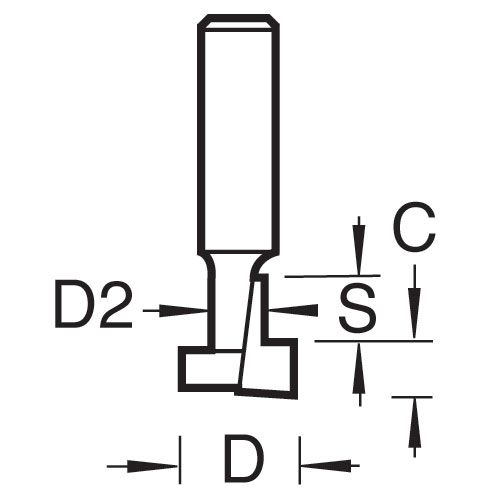 35/0X1/4TC - Keyhole slotter