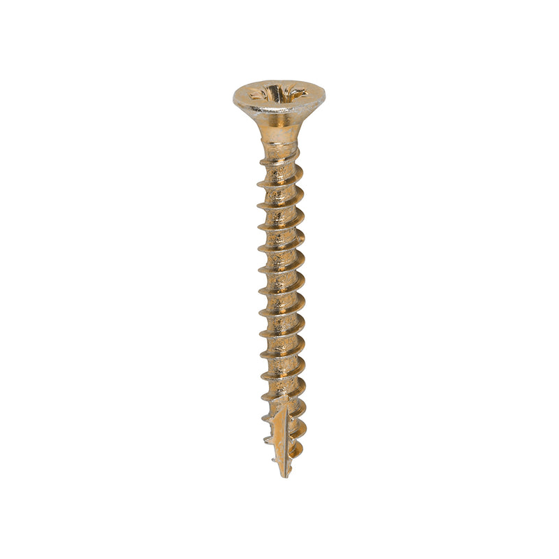 TIMCO Classic Multi-Purpose Countersunk Gold Woodscrews — Box (Part 1)