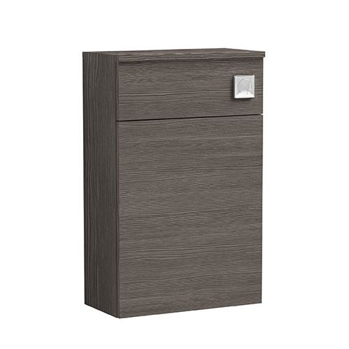 Fresssh Alba Colours 500mm WC Unit Grey Brown Avola